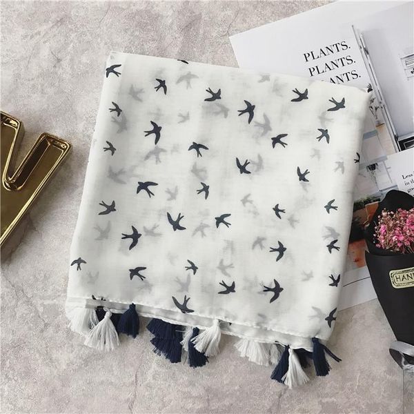 summer new black and white bird cotton scarves fashion woman bohemian seaside holiday sunscreen beach lady shawl female pashmina bbymfg
summer new black and white bird cotton scarves fashion woman bohemian seaside holiday sunscreen beach lady shawl female pashmina bbymfg