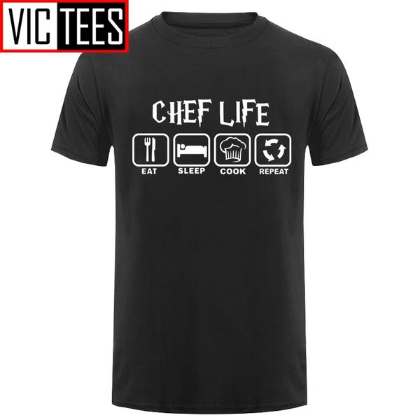 спорт мужчины смешные прохладный eat sleep кук футболки летний стиль хлопок chef life футболки топы camisetas
спорт мужчины смешные прохладный eat sleep кук футболки летний стиль хлопок chef life футболки топы camisetas