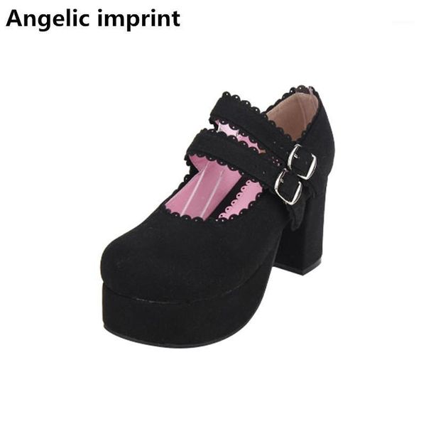 angelic imprint woman mori girl lolita cosplay shoes lady high heels pumps women princess dress party shoes black flock 8cm 471
angelic imprint woman mori girl lolita cosplay shoes lady high heels pumps women princess dress party shoes black flock 8cm 471