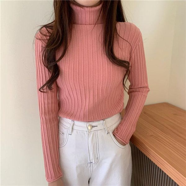 women's sweaters all-match fashion turtleneck ribbing pink basic women sweater spring 2021 long sleeve slim bottoming knit black in st, White;black
women's sweaters all-match fashion turtleneck ribbing pink basic women sweater spring 2021 long sleeve slim bottoming knit black in st, White;black