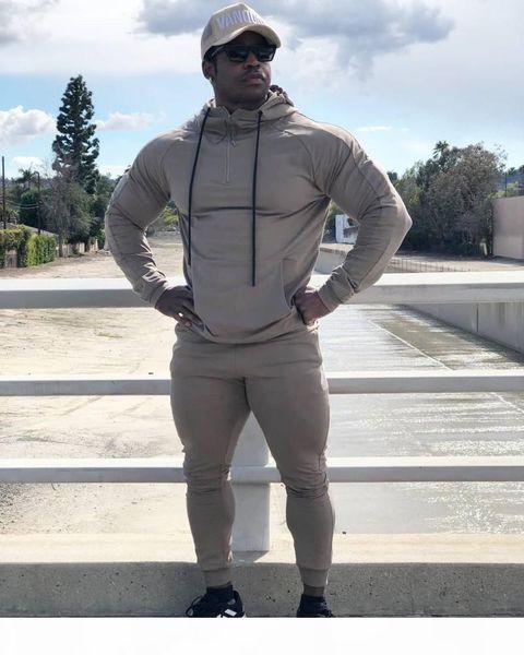 4 colors mens tracksuits long sleeve hooded stand collar color plus size sportswear jakcets fitness running sweater suit fashion m-2xl, White;black
4 colors mens tracksuits long sleeve hooded stand collar color plus size sportswear jakcets fitness running sweater suit fashion m-2xl, White;black
