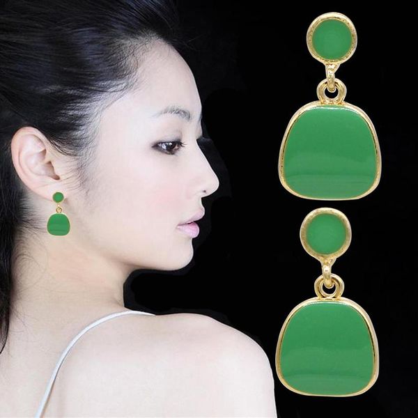 dangle & chandelier simple square geometric drop earrings for women green yellow white enamel fashion summer korean jewelry, Silver
dangle & chandelier simple square geometric drop earrings for women green yellow white enamel fashion summer korean jewelry, Silver