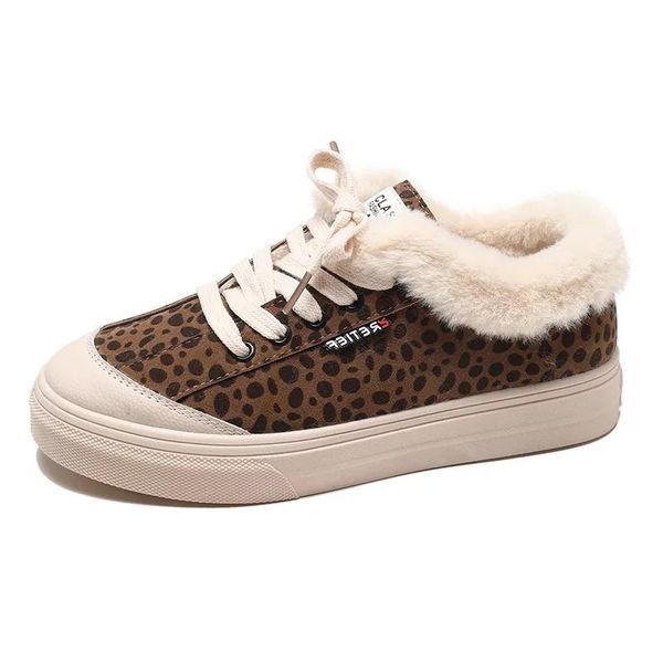 new winter women sneakers ladies leopard print fur warm comfortable flat platform shoes woman lace-up casual shoes size 35-40, Black
new winter women sneakers ladies leopard print fur warm comfortable flat platform shoes woman lace-up casual shoes size 35-40, Black