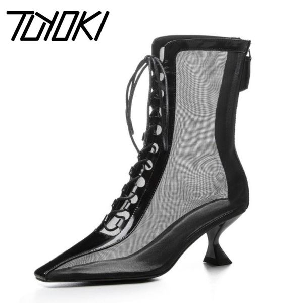 tuyoki new women high heel boots real leather strange heel woman summer boots fashion party shoes woman footwear size 34-39, Black
tuyoki new women high heel boots real leather strange heel woman summer boots fashion party shoes woman footwear size 34-39, Black