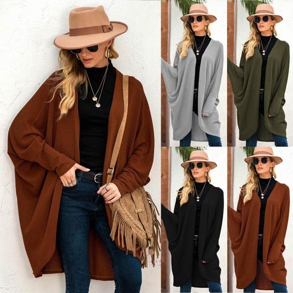 winter women sweater coat waffle fabric bat sleeve solid color cardigan sweater blouse oversize loose jacket outwear tunic, White
winter women sweater coat waffle fabric bat sleeve solid color cardigan sweater blouse oversize loose jacket outwear tunic, White