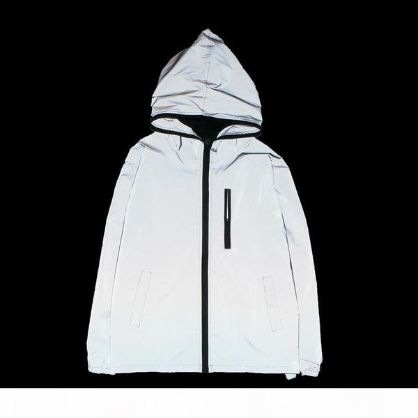 tide hoodies men's 3m reflective jacket hiphop windbreaker waterproof sporting women lovers hooded coats fluorescent sweatshirts sh1909, Black;brown
tide hoodies men's 3m reflective jacket hiphop windbreaker waterproof sporting women lovers hooded coats fluorescent sweatshirts sh1909, Black;brown