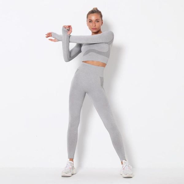 yoga outfits women set long sleeve high waist seamless sport leggings gym clothes suit short fitness sets for, White;red
yoga outfits women set long sleeve high waist seamless sport leggings gym clothes suit short fitness sets for, White;red