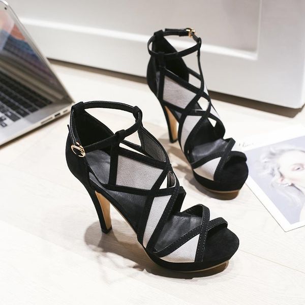 summer bohemian sandals ladies sandals for women shoes woman buckle strap thin high heels plus size peep toe platform pumps, Black
summer bohemian sandals ladies sandals for women shoes woman buckle strap thin high heels plus size peep toe platform pumps, Black