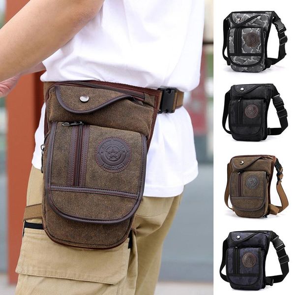 new arrival men canvas waist drop leg bag multi-pocket zipper for outdoor climbing cycling
new arrival men canvas waist drop leg bag multi-pocket zipper for outdoor climbing cycling