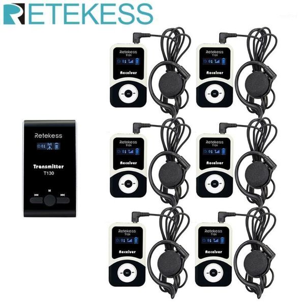 retekess t130 wireless tour guide system audio microphone system for hiking church translation factory training radio station1
retekess t130 wireless tour guide system audio microphone system for hiking church translation factory training radio station1