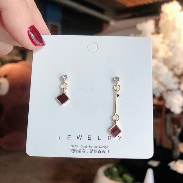 korean fashion asymmetric crystal drop earrings for women charm gold color long pendant dangle earrings jewelry girl gift bijoux, Silver
korean fashion asymmetric crystal drop earrings for women charm gold color long pendant dangle earrings jewelry girl gift bijoux, Silver