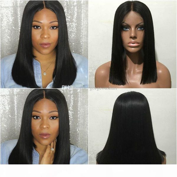 fashion short human hair wigs with baby hair full lace wigs silky straight brazilian bob lace front wig for black women, Black;brown
fashion short human hair wigs with baby hair full lace wigs silky straight brazilian bob lace front wig for black women, Black;brown