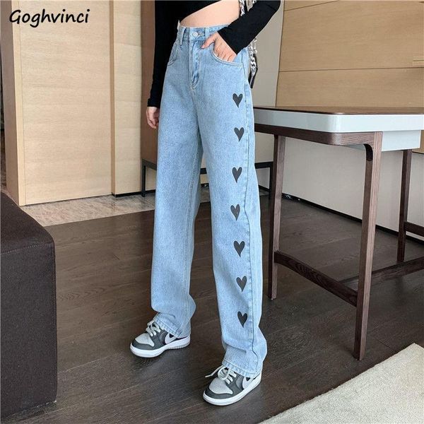 women's jeans women love pattern cowboy denim trousers loose girls full-length high-waist all-match vintage straight leisure street-wea, Blue
women's jeans women love pattern cowboy denim trousers loose girls full-length high-waist all-match vintage straight leisure street-wea, Blue