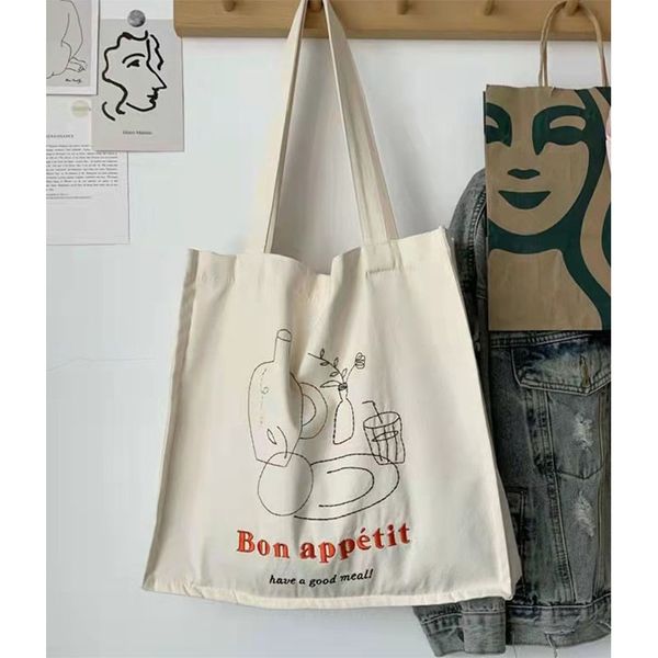 promotional canvas bag, pure cotton eco-friendly bag, embroidery advertising wholesale, one-shoulder gift
promotional canvas bag, pure cotton eco-friendly bag, embroidery advertising wholesale, one-shoulder gift