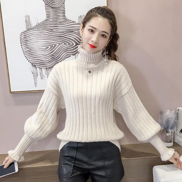 women's sweaters knit a lady winter, summer, fall, long-sleeved sweater render women, White;black
women's sweaters knit a lady winter, summer, fall, long-sleeved sweater render women, White;black