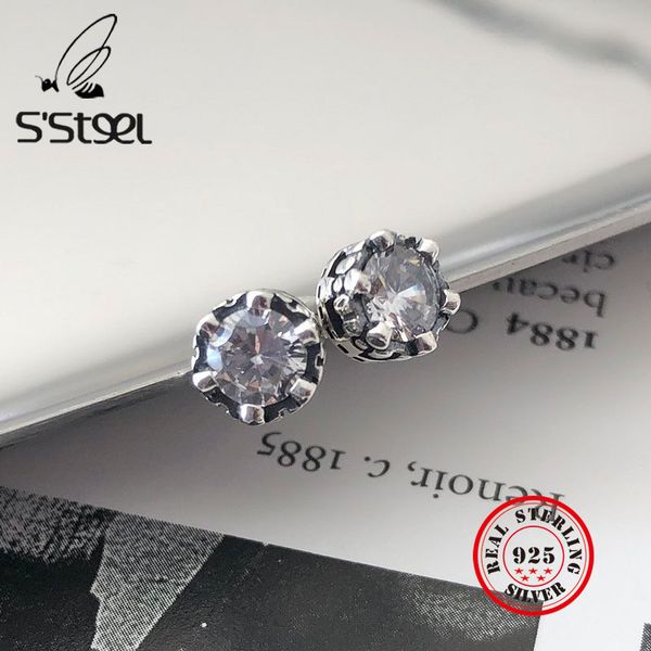 s'steel stud earrings for women 925 sterling silver 1pcs zircon earring aros de plata de ley 925 mujer pendientes fine jewelry, Golden;silver
s'steel stud earrings for women 925 sterling silver 1pcs zircon earring aros de plata de ley 925 mujer pendientes fine jewelry, Golden;silver