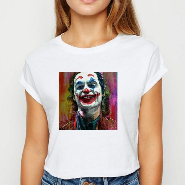 joker tshirt grin graphic printing oversize t shirt harajuku spring summer female hipster white tees o-collar t-shirt
joker tshirt grin graphic printing oversize t shirt harajuku spring summer female hipster white tees o-collar t-shirt