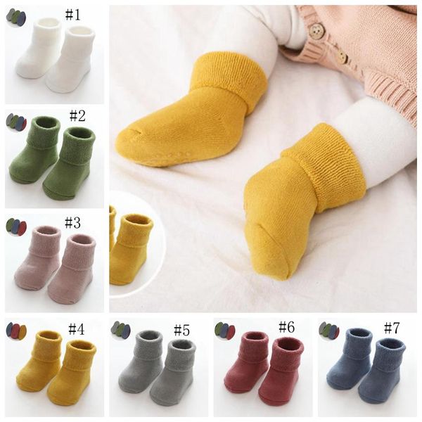 winter baby socks anti slip thicken floor socks solid medium tube newborn sock warm infant footwear 7 colors, Pink;yellow
winter baby socks anti slip thicken floor socks solid medium tube newborn sock warm infant footwear 7 colors, Pink;yellow