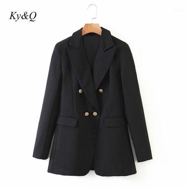 brand design fashion 2021 autumn women new luxury metal buckle suit female long sleeve black blazer clothing1, White;black
brand design fashion 2021 autumn women new luxury metal buckle suit female long sleeve black blazer clothing1, White;black