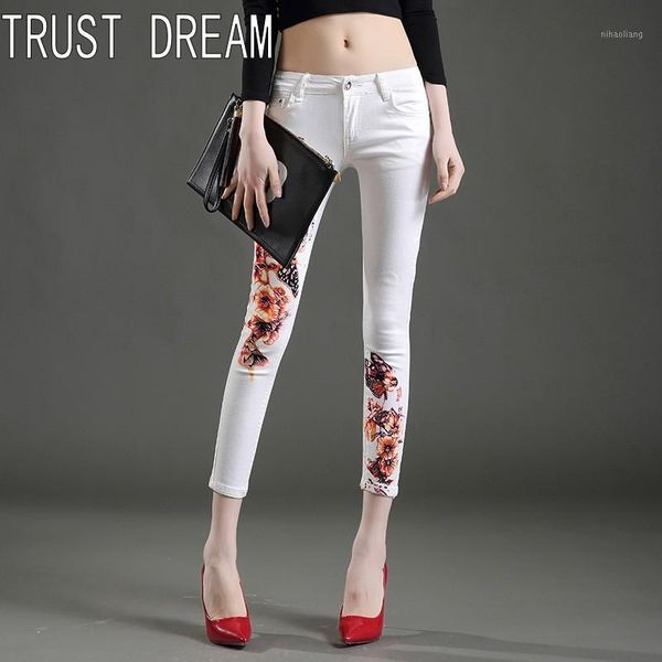 women's jeans european style women print skinny white ankle-length painted butterfly lady personal fashion slim jean1, Blue
women's jeans european style women print skinny white ankle-length painted butterfly lady personal fashion slim jean1, Blue
