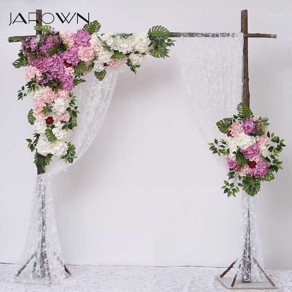 jarown simulation hydrangea rose flower row outdoor wedding party arch decoration design floral set l background decor fleur1
jarown simulation hydrangea rose flower row outdoor wedding party arch decoration design floral set l background decor fleur1