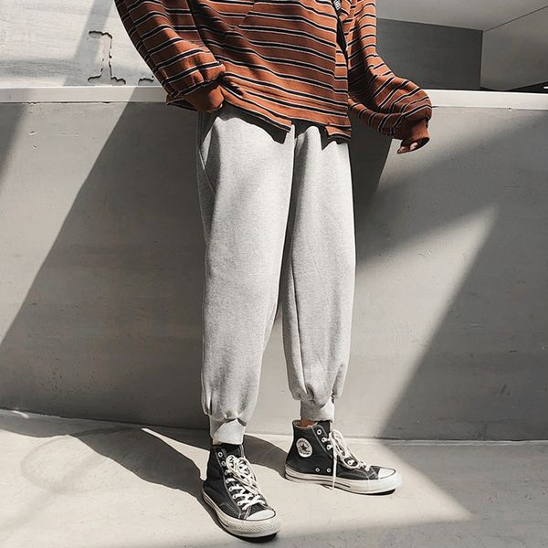 gnyuq men's wear 2020 autumn new men's sports casual pants casual pantssolid korean tight leggings color version of loose harem pa, Blue
gnyuq men's wear 2020 autumn new men's sports casual pants casual pantssolid korean tight leggings color version of loose harem pa, Blue