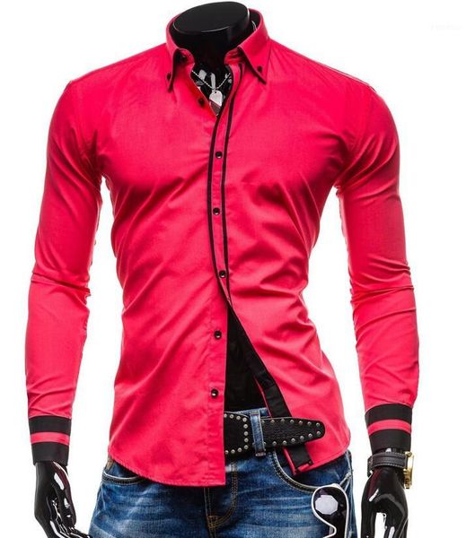 wholesale- 2016 new dress fashion quality long sleeve shirt men.korean slim design,formal casual male dress shirt1, White;black
wholesale- 2016 new dress fashion quality long sleeve shirt men.korean slim design,formal casual male dress shirt1, White;black