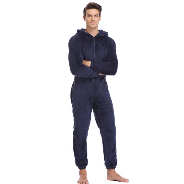men plush teddy fleece pajamas winter warm pyjamas overall suits plus size sleepwear kigurumi hooded pajama sets for men lj201113, Black;brown
men plush teddy fleece pajamas winter warm pyjamas overall suits plus size sleepwear kigurumi hooded pajama sets for men lj201113, Black;brown