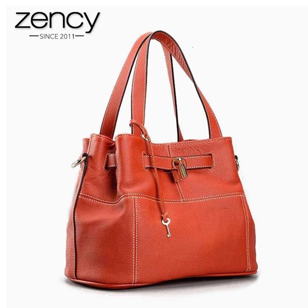 zency 100% soft genuine leather elegant women shoulder tote bag charm orange fashion messenger crossbody purse with lock handbag c0121
zency 100% soft genuine leather elegant women shoulder tote bag charm orange fashion messenger crossbody purse with lock handbag c0121