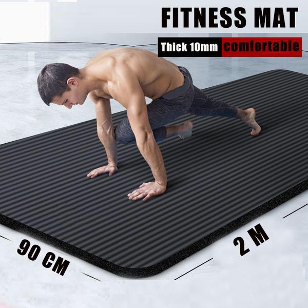 yoga mats 200cm*80cm fitness black acupressure mat men rubber non slip exercise pad 10mm thick gym gymnastic
yoga mats 200cm*80cm fitness black acupressure mat men rubber non slip exercise pad 10mm thick gym gymnastic