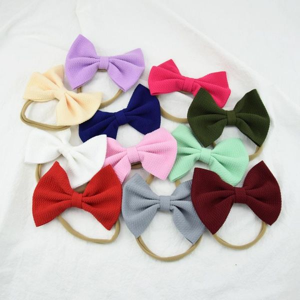 22pc/lot baby headband bow headbands for girl waffle bows head band thin nylon hairband newborn kids toddler hair accessories, Slivery;white
22pc/lot baby headband bow headbands for girl waffle bows head band thin nylon hairband newborn kids toddler hair accessories, Slivery;white