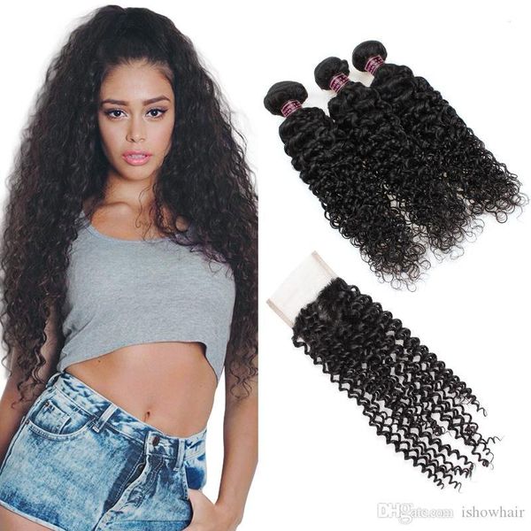 3 bundles ishow human hair curly brazilian virgin hair with closure wholesale price 100% human hair with closure natural color 1b ship, Black
3 bundles ishow human hair curly brazilian virgin hair with closure wholesale price 100% human hair with closure natural color 1b ship, Black