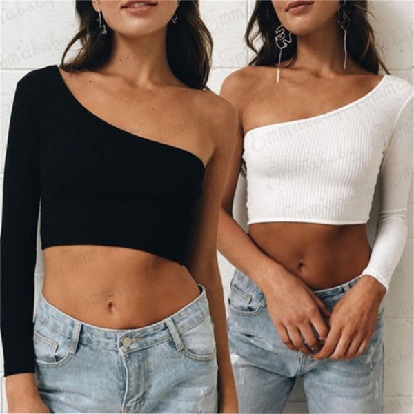 2021 new ladies with sleeves vest t streetwear a casual shoulder female harvest shirt clubwear long sleeve nt67, White
2021 new ladies with sleeves vest t streetwear a casual shoulder female harvest shirt clubwear long sleeve nt67, White
