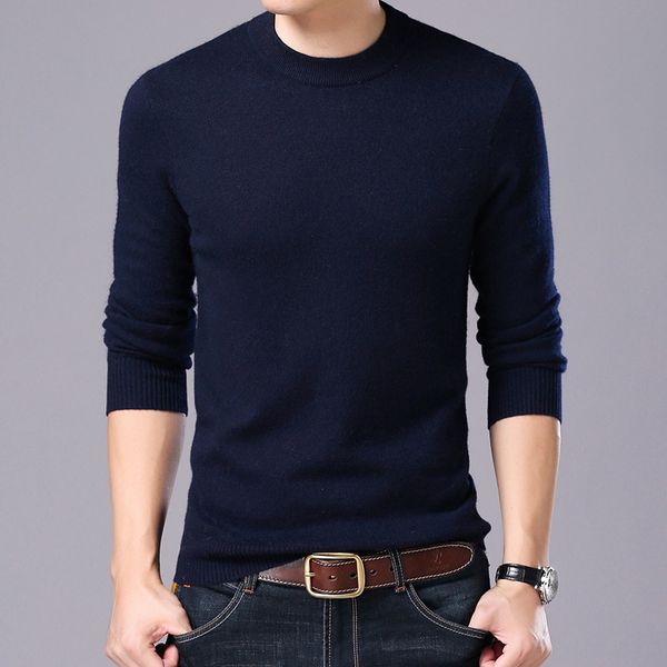 2018 brand new men's sweater bottoming shirt autumn and winter men's sweater thick casual solid sweater, White;black
2018 brand new men's sweater bottoming shirt autumn and winter men's sweater thick casual solid sweater, White;black