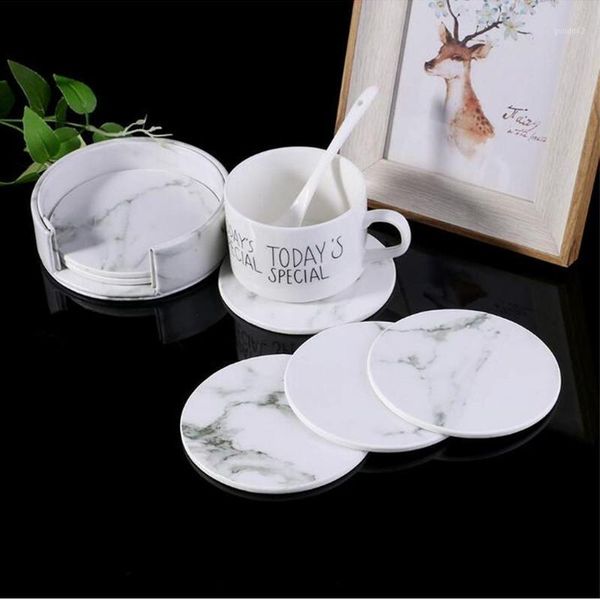 6pcs pu leather marble set creative drink coffee cup mat pad dining table placemats black white chic decoration1
6pcs pu leather marble set creative drink coffee cup mat pad dining table placemats black white chic decoration1