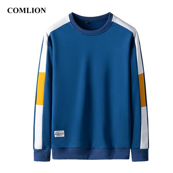 brand men hoodies casual solid splice pullover o-neck slim fit men's sportswear black sweatshirt male tracksuit kg-967
brand men hoodies casual solid splice pullover o-neck slim fit men's sportswear black sweatshirt male tracksuit kg-967