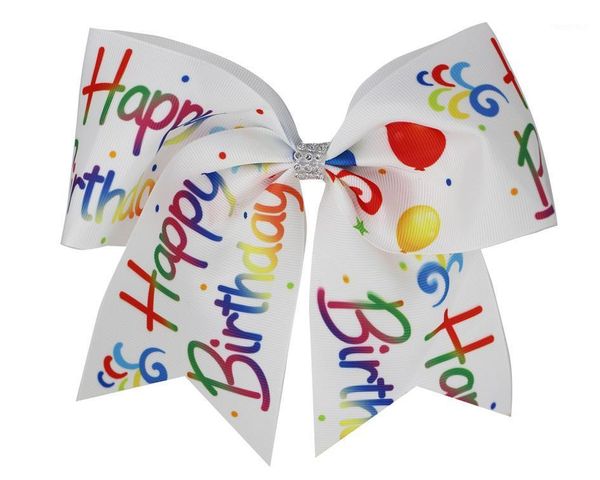 new happy birthday 8inch large cheer hair bows holder elastic band handmade for teen girls softball cheerleader sports1, Slivery;white
new happy birthday 8inch large cheer hair bows holder elastic band handmade for teen girls softball cheerleader sports1, Slivery;white