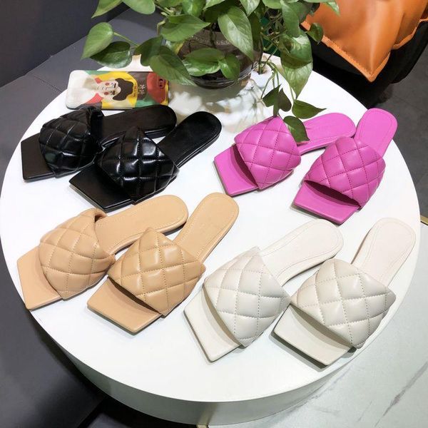 women's shoes 2021 new flat woven slippers british fashion square word drag joker lazy sandals, Black
women's shoes 2021 new flat woven slippers british fashion square word drag joker lazy sandals, Black