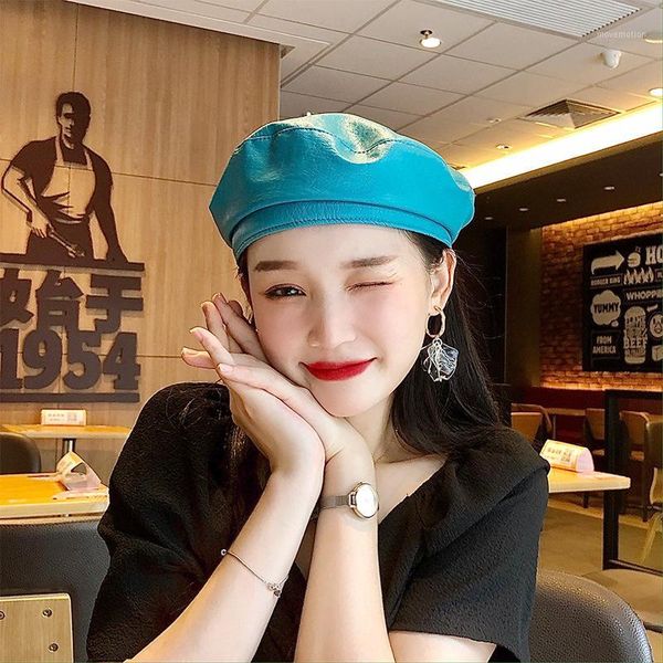 hat female beret british retro spring and summer korean style tide summer wild fashion thin octagonal hat1, Blue;gray
hat female beret british retro spring and summer korean style tide summer wild fashion thin octagonal hat1, Blue;gray