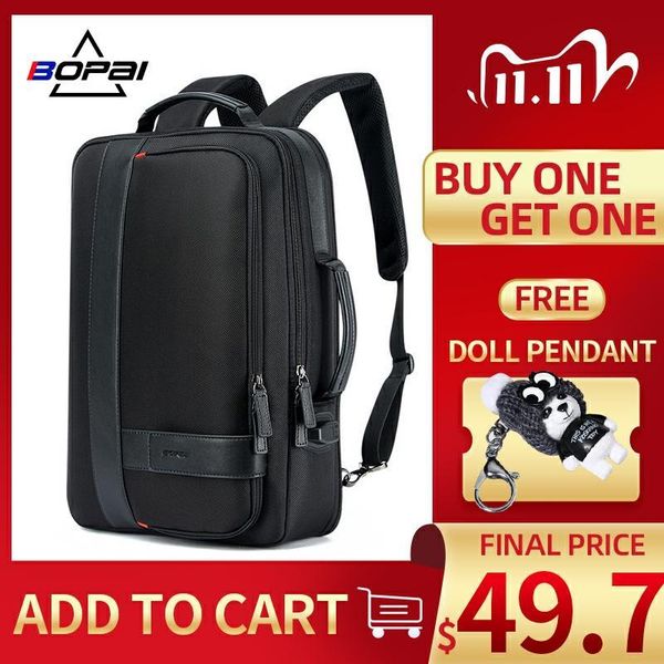 bopai men enlarge usb external charge lap15.6 inch large capacity anti-theft travel backpack for teenager
bopai men enlarge usb external charge lap15.6 inch large capacity anti-theft travel backpack for teenager