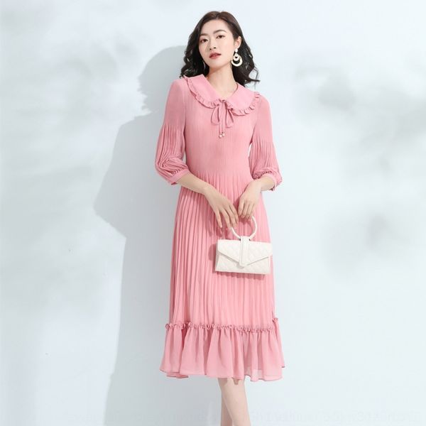 ogzsb pleated summer 2020 collar women's doll new dress magic aging elastic magic pleated dress fv9cm, Black;gray
ogzsb pleated summer 2020 collar women's doll new dress magic aging elastic magic pleated dress fv9cm, Black;gray