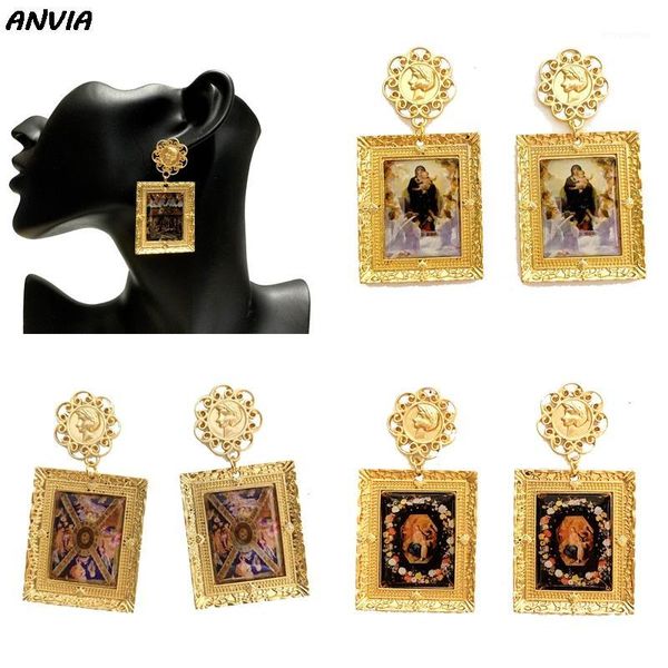 christian religious jesus virgin mary angel picture dangle earrings women femme gold exaggerate classic jewelry new design 20201, Silver
christian religious jesus virgin mary angel picture dangle earrings women femme gold exaggerate classic jewelry new design 20201, Silver