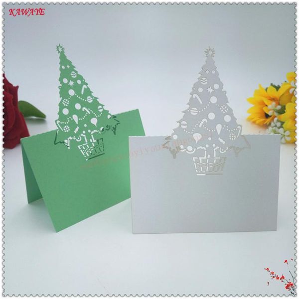 new 100pcs tree shape laser cutting christmas invitation table place seat name cards wedding birthday party decoration 6zz15
new 100pcs tree shape laser cutting christmas invitation table place seat name cards wedding birthday party decoration 6zz15