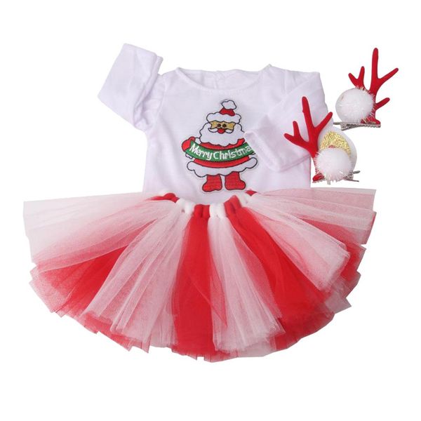 fashion dress doll outfit set - christmas holiday clothes for american 18\" dolls - includes dress, headpins, & long sleeve t-shirt
fashion dress doll outfit set - christmas holiday clothes for american 18\" dolls - includes dress, headpins, & long sleeve t-shirt