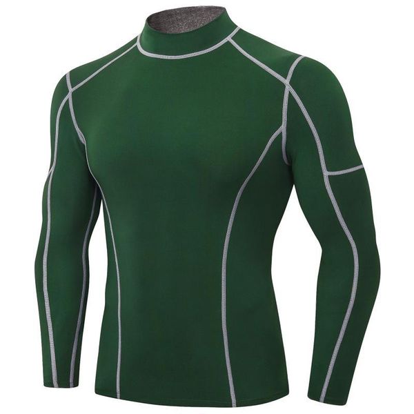 men's long sleeve compression shirts quick-dry breathable sports elastic workout gym fitness male shirt for running sports, Gray;blue
men's long sleeve compression shirts quick-dry breathable sports elastic workout gym fitness male shirt for running sports, Gray;blue