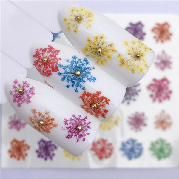 ywk 1 sheet colored flower nail stickers water transfer decals decoration dream cather slider for nail diy tips, Black
ywk 1 sheet colored flower nail stickers water transfer decals decoration dream cather slider for nail diy tips, Black