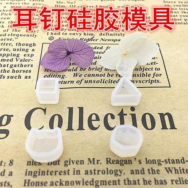 4 pcs set silicone mold ear stud diy jewelry making flower shape mini small molds epoxy resin crafts tools wmtuka bdesybag, Black
4 pcs set silicone mold ear stud diy jewelry making flower shape mini small molds epoxy resin crafts tools wmtuka bdesybag, Black