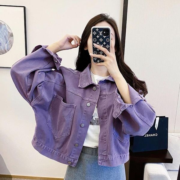 denim jacket women spring and autumn 2021 new coat popular ladies short wy255, Black;brown
denim jacket women spring and autumn 2021 new coat popular ladies short wy255, Black;brown