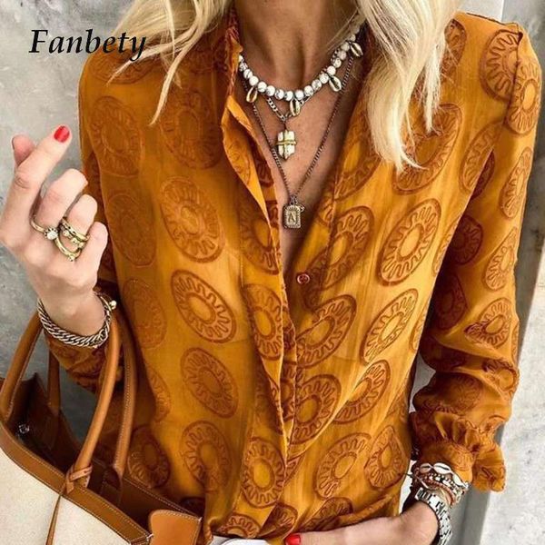 women vintage print turn-down collar blouses office ladies autumn long sleeve button shirts casual streetwear female shirt blusa, White
women vintage print turn-down collar blouses office ladies autumn long sleeve button shirts casual streetwear female shirt blusa, White
