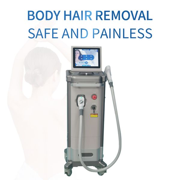 professional high power vertical diode laser hair removal machine with three wavelength 808nm+755nm+1064nm for spa/clinic/salon, Black
professional high power vertical diode laser hair removal machine with three wavelength 808nm+755nm+1064nm for spa/clinic/salon, Black